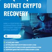 CRYPTOCURRENCY RECOVERY COMPANY // BOTNET CRYPTO RECOVERY logo