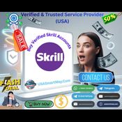 Verified Skrill Accounts For USA logo