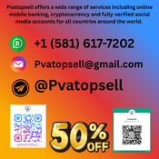 Best Sites To Buy Verified paypal Accounts ...Pvatopsell logo