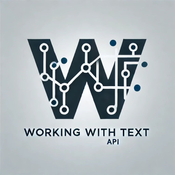 Working with text API