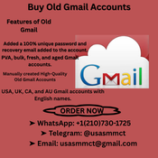 Buy Old Gmail Accounts logo