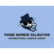 Phone Number Validation - International Carrier Lookup logo