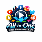 All-in-One Video Downloader API (TikTok, IG, FB) logo