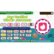 Buy Tinder Accounts~All Proxy Verified Profiles for Sale. logo