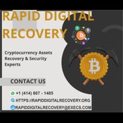 RAPID DIGITAL RECOVERY" BITCOIN AND CRYPTO ASSET PROTECTION logo