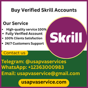 Buy Verified Skrill Accounts with Instant Approval logo