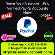 Buy Verified PayPal Accounts for Faster Online Payments logo