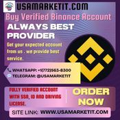 Buy Verified Binance Account For Secure Crypto Trading logo