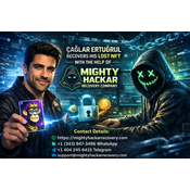 The Caglar Ertugrul and Mighty Hacker Recovery Story logo