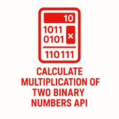 Calculate Multiplication Of Two Binary Number API logo