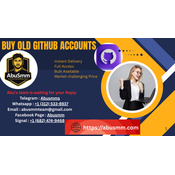Buy Old Github Accounts for Developers Worldwide logo