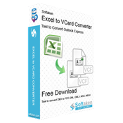 Softaken Excel to vCard Converter logo