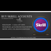 Buy Verified Skrill Accounts For Best Online Transaction