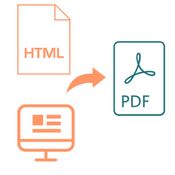 HTML to PDF logo