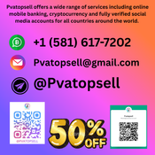 Buy Verified paypal Accounts in This time Pvatopsell logo