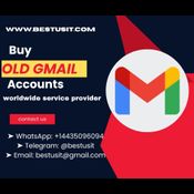 Buy Gmail Accounts - Old, PVA & Bulk  logo