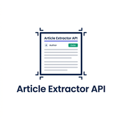 Article Extractor API logo
