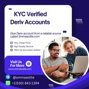 KYC Verified Deriv Accounts-Best Online Trading Platform logo
