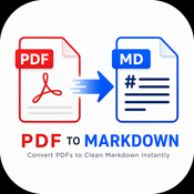 PDF to Markdown Converter logo