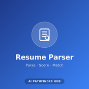 AI Resume Parser and Job Matcher logo