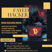 HOW TO RETRIEVE STOLEN BITCOIN / FAYED HACKER logo