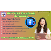 Buy USA Facebook Accounts  for Marketing Reach logo