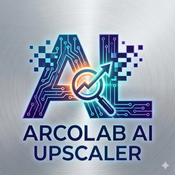 ArcoLab AI Image Upscaler (Ultra-Resolution) logo