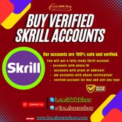Best High Quality Service Buy Skrill Accounts in  2k25 logo