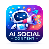 AI Social Media Content Generator logo