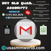 Buy Old Gmail Accounts – Trusted Seller & Verified logo