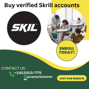 Buy verified Skrill accounts logo