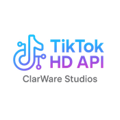 Tiktok Scraper - By Clarwarestudio logo