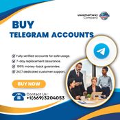 Buy Telegram Accounts From USA & All Over The Country logo