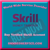 Buy Verified Skrill Accounts - 100% Safe & Verified