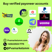 Buy verified payoneer accounts logo