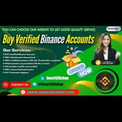 Get your Verified Binance Accounts quickly from the top site logo