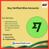 Buy Verified Wise Accounts with Full Verification & Suppor logo