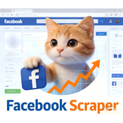Kitten FaceBook Scraper logo