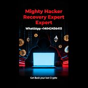 WhatsApp +14042456415 Mighty Hacker Recovery Crypto Expert logo