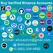 How can I buy a verified Binance account logo