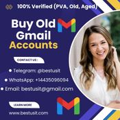 8 Best Sites to Buying Old Gmail Accounts -100% Verified logo