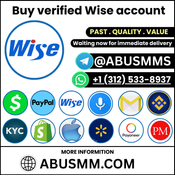 Buy USA & UK Verified Wise Accounts for Sale logo