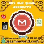 Buy Old Gmail Accounts with Recovery Details for Sale logo