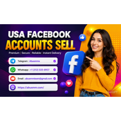 Buy Fresh & Used USA Facebook Accounts 2026 logo