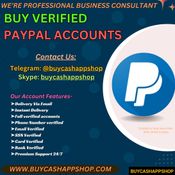 Get Service From Us Quickly Buy Verified PayPal Accounts