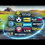 Evolution, Ezugi & 60+ providers: Live Casino & Slots