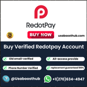 Quickly Purchase, Redotpay Accounts In AU, CA, USA,_UK  logo