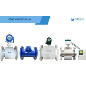 Đồng hồ nước DN200 do lường lưu lượng dòng chảy hiệu quả logo