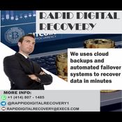 RECLAIM YOUR STOLEN CRYPTO WITH RAPID DIGITAL RECOVERY logo
