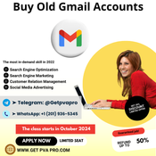 Why is it important to buy,-old.Gmail accounts for business? logo